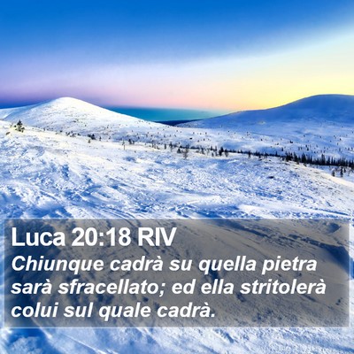 Luca 20:18 RIV Bible Verse Image