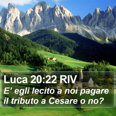 Luca 20:22 RIV Bible Verse Image