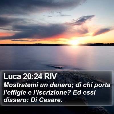 Luca 20:24 RIV Bible Verse Image