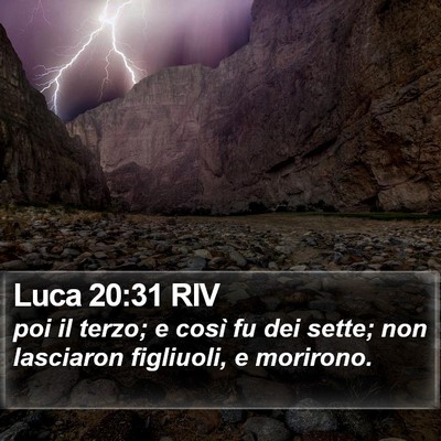 Luca 20:31 RIV Bible Verse Image