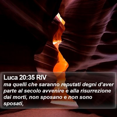 Luca 20:35 RIV Bible Verse Image