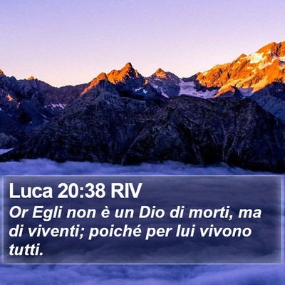 Luca 20:38 RIV Bible Verse Image