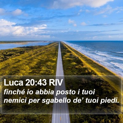 Luca 20:43 RIV Bible Verse Image