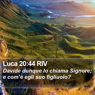 Luca 20:44 RIV Bible Verse Image