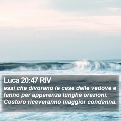 Luca 20:47 RIV Bible Verse Image
