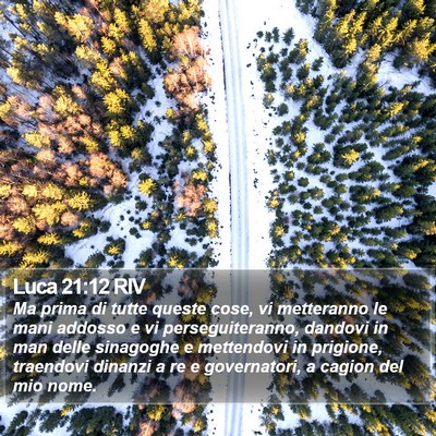 Luca 21:12 RIV Bible Verse Image