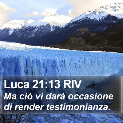 Luca 21:13 RIV Bible Verse Image