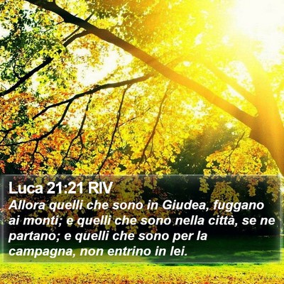 Luca 21:21 RIV Bible Verse Image