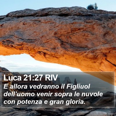Luca 21:27 RIV Bible Verse Image