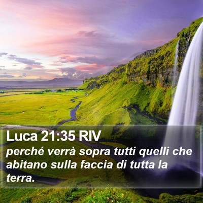 Luca 21:35 RIV Bible Verse Image
