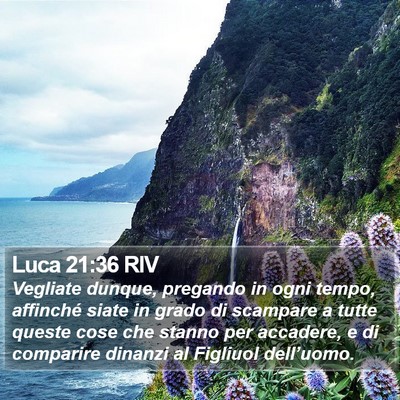 Luca 21:36 RIV Bible Verse Image