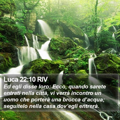 Luca 22:10 RIV Bible Verse Image
