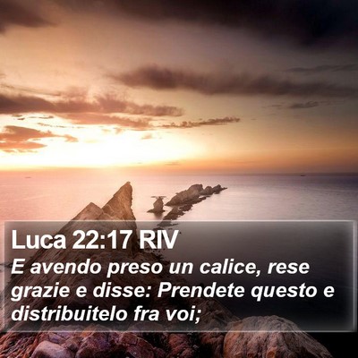 Luca 22:17 RIV Bible Verse Image
