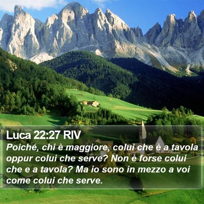 Luca 22:27 RIV Bible Verse Image
