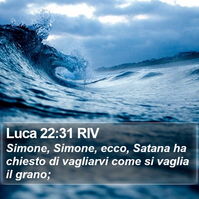 Luca 22:31 RIV Bible Verse Image