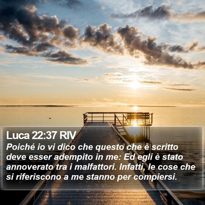Luca 22:37 RIV Bible Verse Image