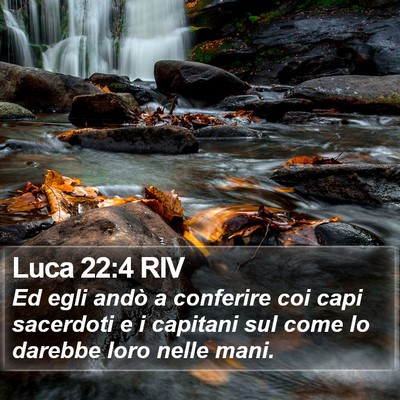 Luca 22:4 RIV Bible Verse Image