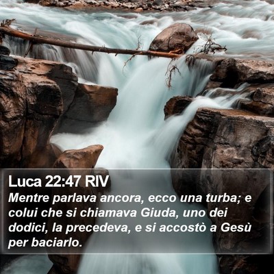Luca 22:47 RIV Bible Verse Image