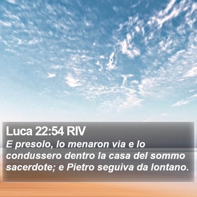 Luca 22:54 RIV Bible Verse Image