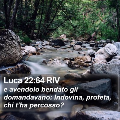 Luca 22:64 RIV Bible Verse Image