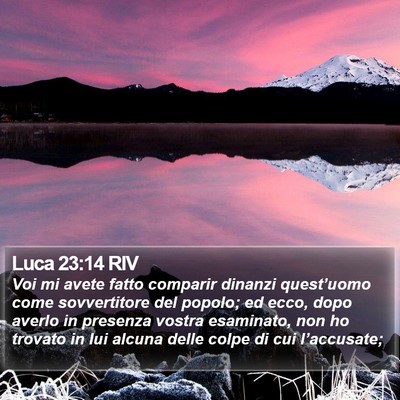Luca 23:14 RIV Bible Verse Image