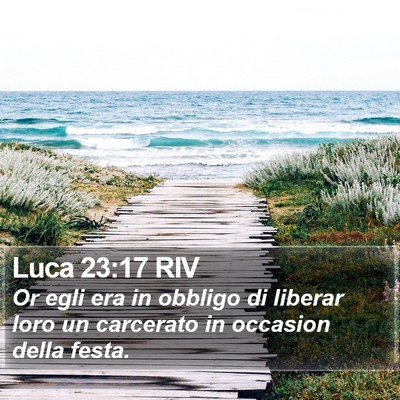 Luca 23:17 RIV Bible Verse Image