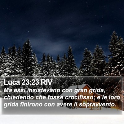 Luca 23:23 RIV Bible Verse Image