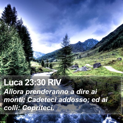 Luca 23:30 RIV Bible Verse Image