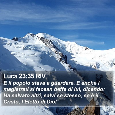 Luca 23:35 RIV Bible Verse Image