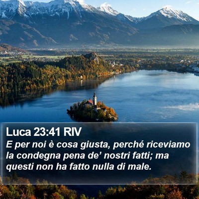 Luca 23:41 RIV Bible Verse Image