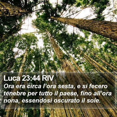 Luca 23:44 RIV Bible Verse Image