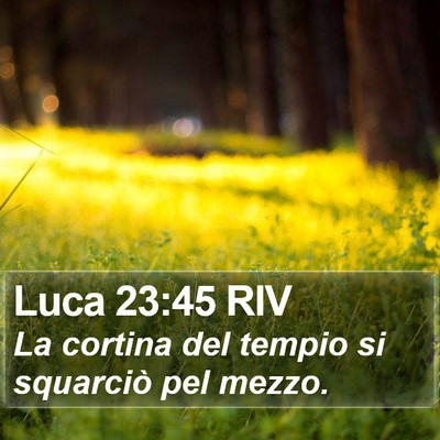 Luca 23:45 RIV Bible Verse Image