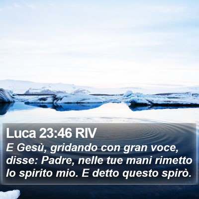 Luca 23:46 RIV Bible Verse Image