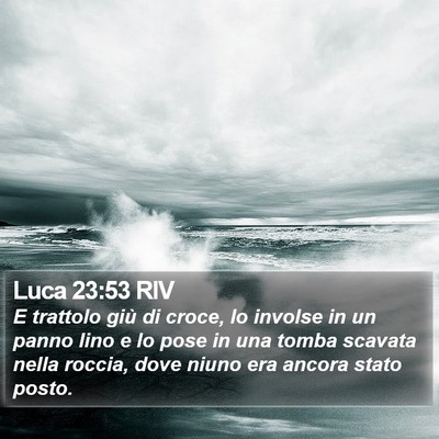 Luca 23:53 RIV Bible Verse Image