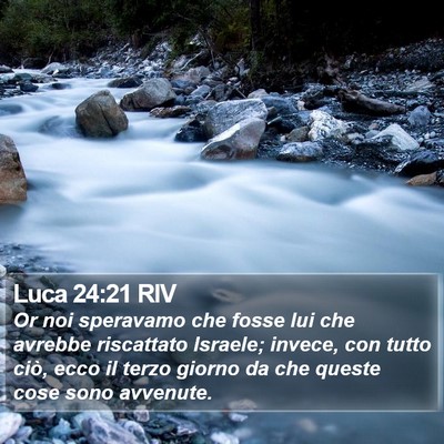 Luca 24:21 RIV Bible Verse Image
