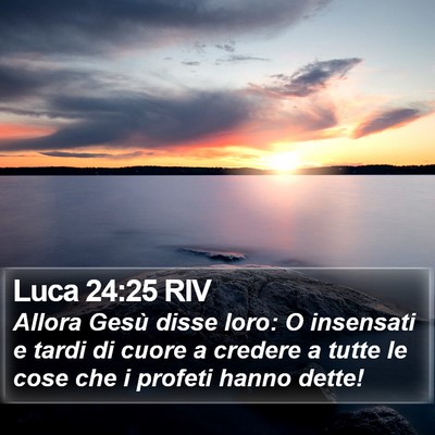 Luca 24:25 RIV Bible Verse Image