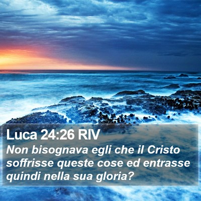 Luca 24:26 RIV Bible Verse Image