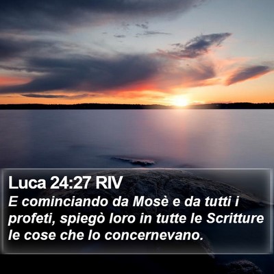 Luca 24:27 RIV Bible Verse Image