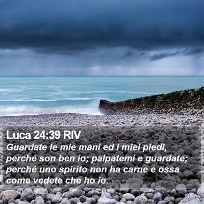 Luca 24:39 RIV Bible Verse Image