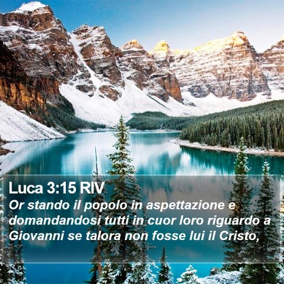 Luca 3:15 RIV Bible Verse Image