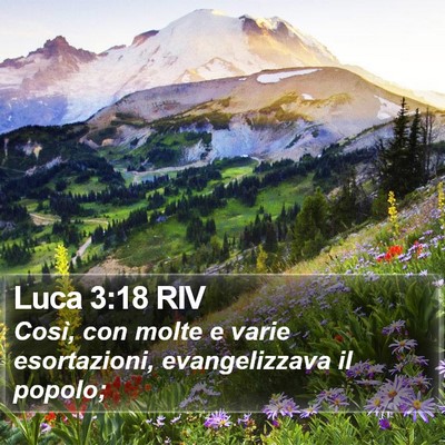 Luca 3:18 RIV Bible Verse Image