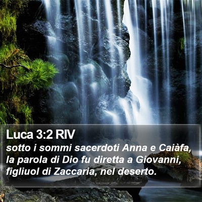 Luca 3:2 RIV Bible Verse Image