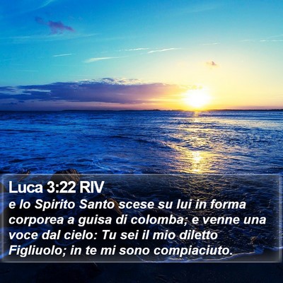 Luca 3:22 RIV Bible Verse Image