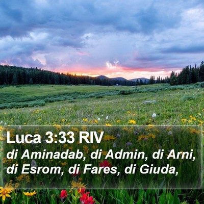 Luca 3:33 RIV Bible Verse Image