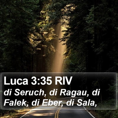 Luca 3:35 RIV Bible Verse Image