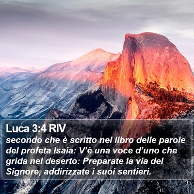 Luca 3:4 RIV Bible Verse Image