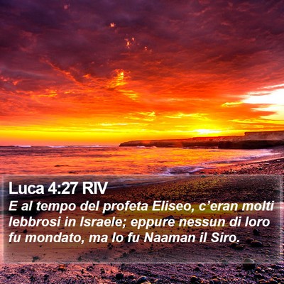 Luca 4:27 RIV Bible Verse Image