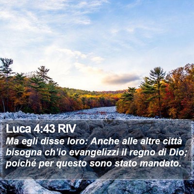 Luca 4:43 RIV Bible Verse Image