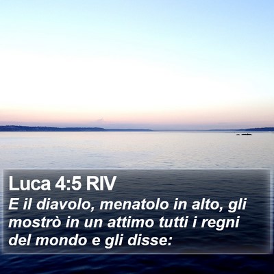 Luca 4:5 RIV Bible Verse Image