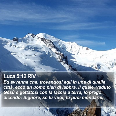 Luca 5:12 RIV Bible Verse Image